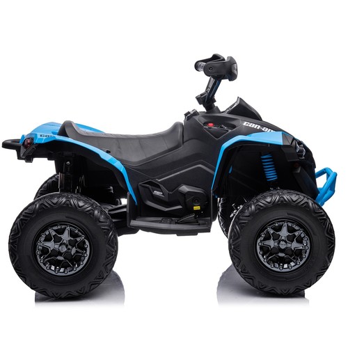 24V 800W Licenced Can-Am Renegade 4×4 Electric ATV Quad Bike for Kids - Blue - Picture 2 of 19