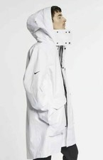 nike white parka