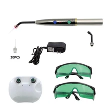 Dental Diode Laser Wireless Heal laser Pen Oral F3WW 650 nm Lamp