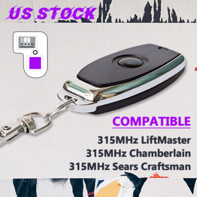 Sears Craftsman 139.53990D Remote Security+ 315MHz for Liftmaster 371LM 373LM