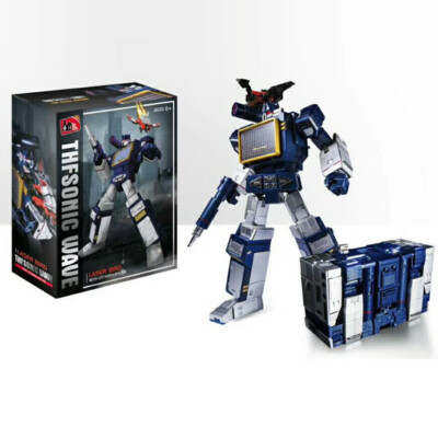 THF-01J Sound Wave Transformation Toy Car Children Puzzle Model Robot Boy Gift