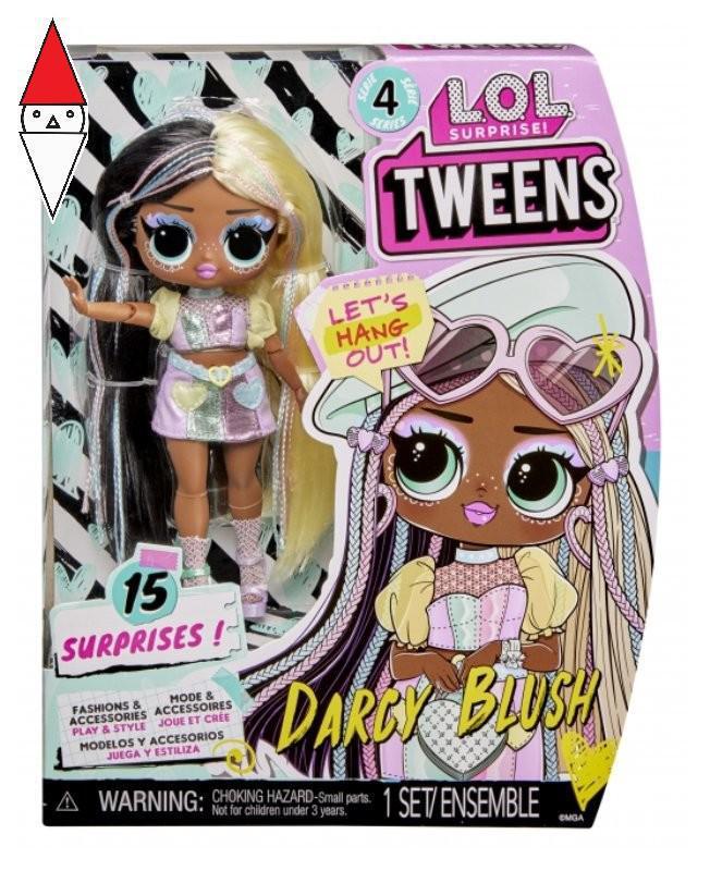 ACTION FIGURE MGAE LOL DARCY BLUSH - LOL SURPRISE TWEENS CORE DOLL