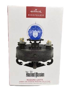 Hallmark Keepsake The Haunted Mansion Madame Leota Ornament w Light New with Box