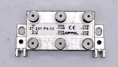 OFFEL 27-241 P4-12 DERIVATORI TV-SAT SERIE FUSION (10 PIECES)