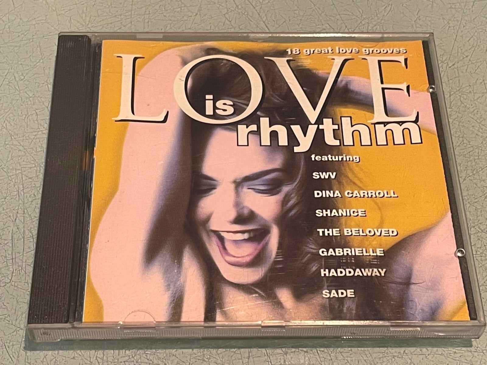 Love is Rhythm - CD Album - 1993 Telstar Records - 18 Great Love Grooves