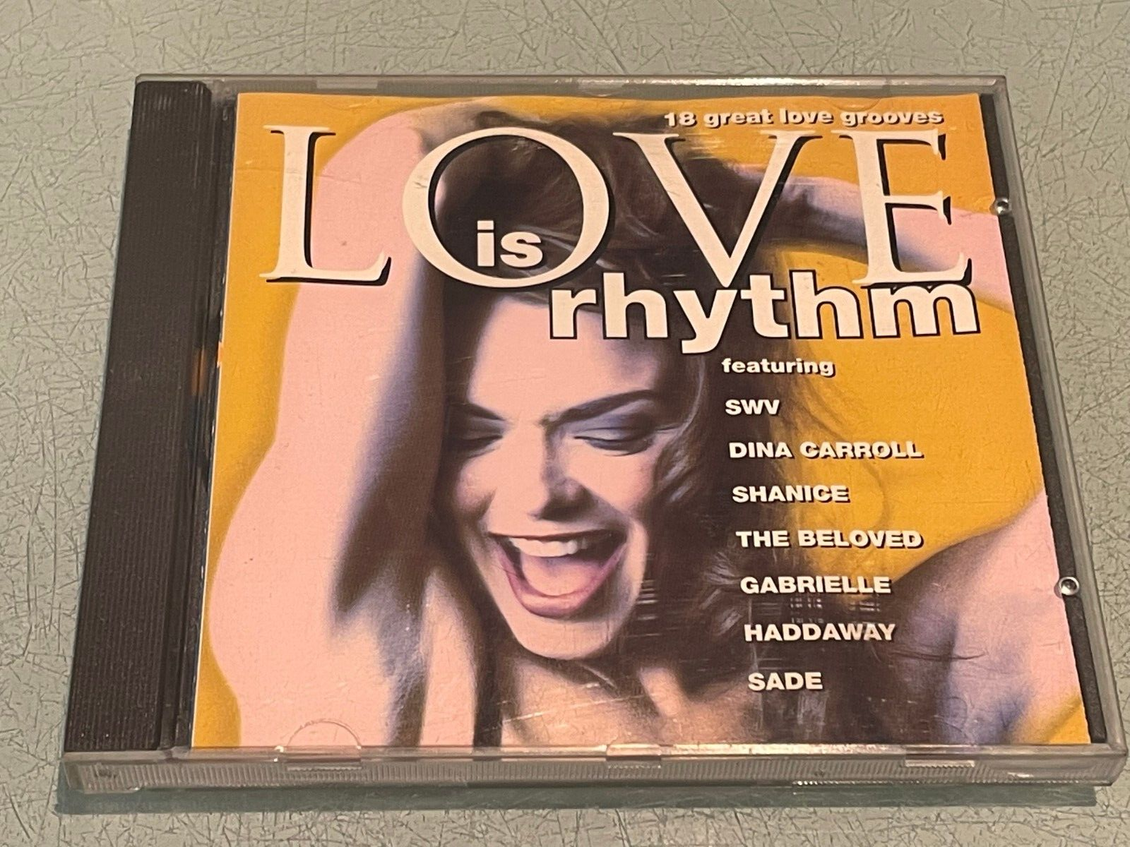 Love is Rhythm - CD Album - 1993 Telstar Records - 18 Great Love Grooves