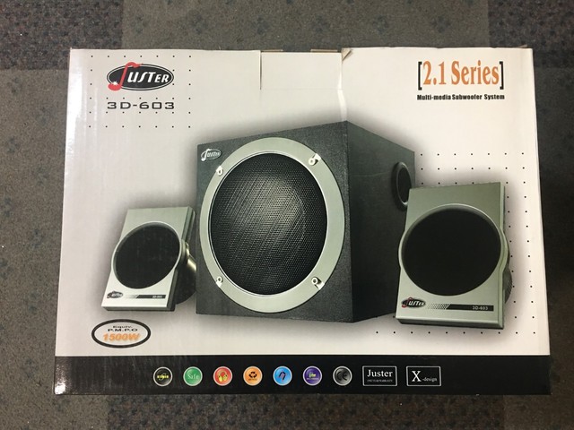 juster multimedia speakers