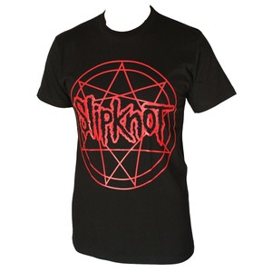 red slipknot shirt