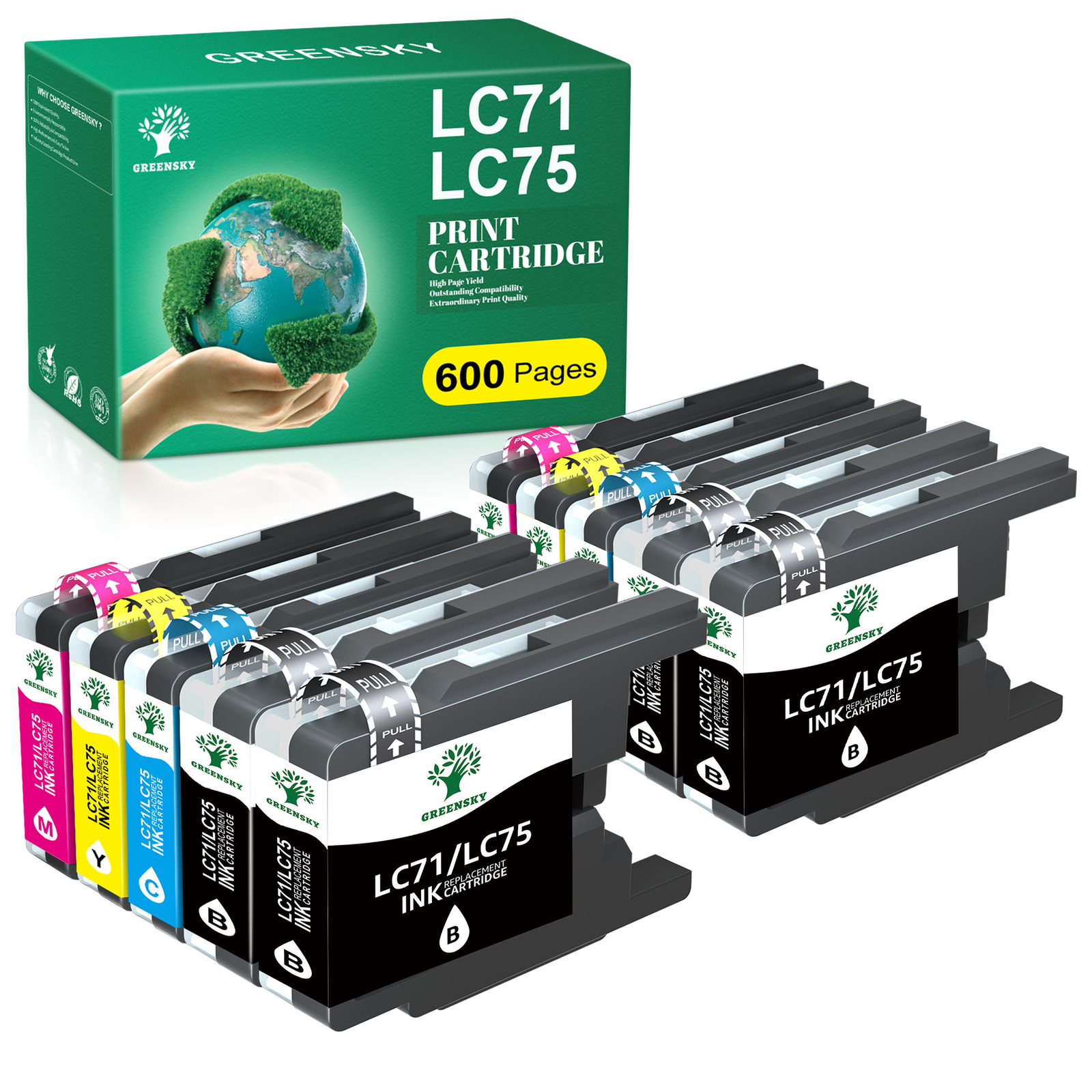 4Ink LC71 LC75 LC79 Series SET Ink NON-OEM Cartridge For Brother - Foto 2