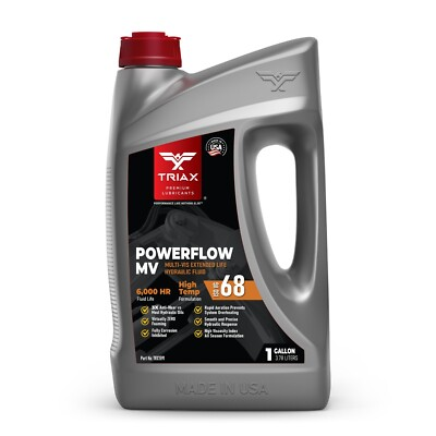 #ad TRIAX Powerflow MV 68 Multi Viscosity Hydraulic Oil 1 Gallon $33.59