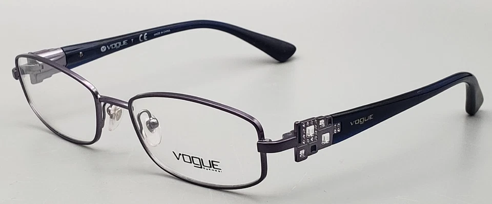 Marco de gafas Vogue cristales incrustados púrpura VO 3882-B 940 Foto 2 de 4