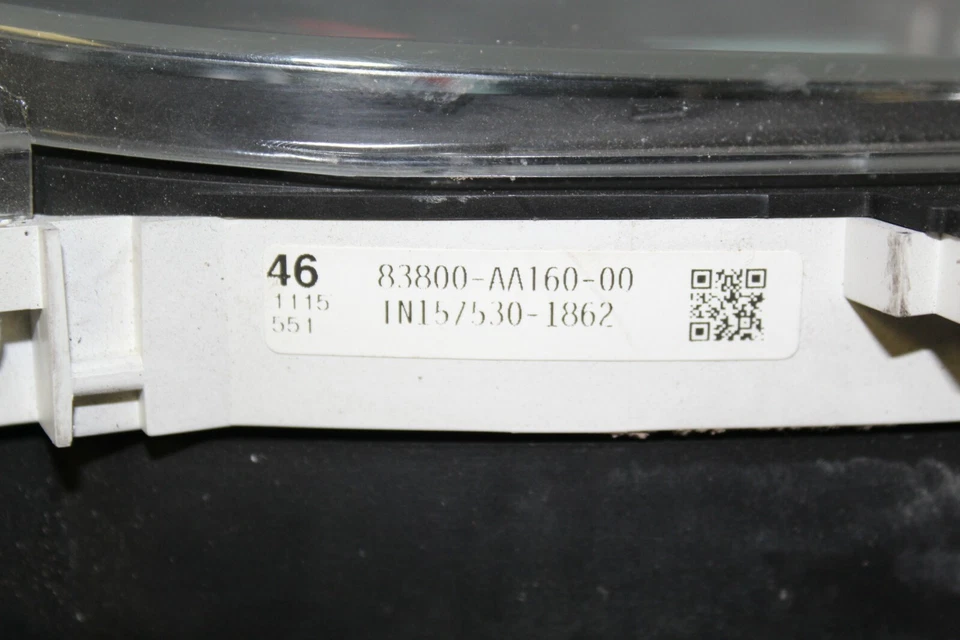 Cuadro de instrumentos velocímetro Toyota Solara 2005 2006 4 cilindros 88.493 millas Foto 3 de 3