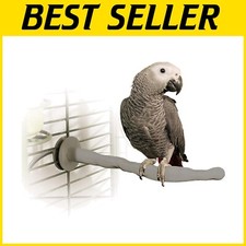 Thermostatically Controlled Heated Perch for African Grey  Cockatoo   13" Long