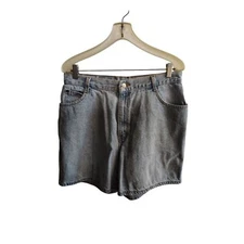 Vintage Gitano high rise light wash mom jean shorts