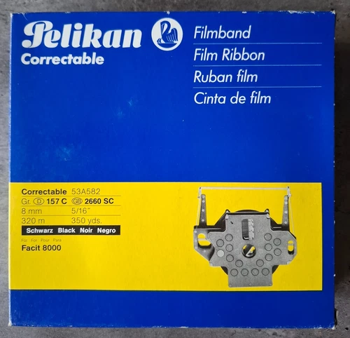 PELIKAN Farbband 53A582 Gr. 157 C schwarz Facit 8000