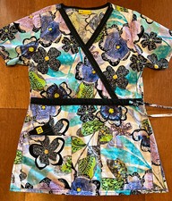 wonderwink scrub top xs