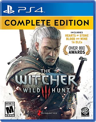 NEW Witcher 3: Wild Hunt -- Complete Edition (Sony PlayStation 4, 2016) PS4