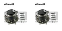 SKF 2X Radnabe Radlagersatz Hinten FüR Ford Kuga I Mondeo IV Turnier BA7 DA