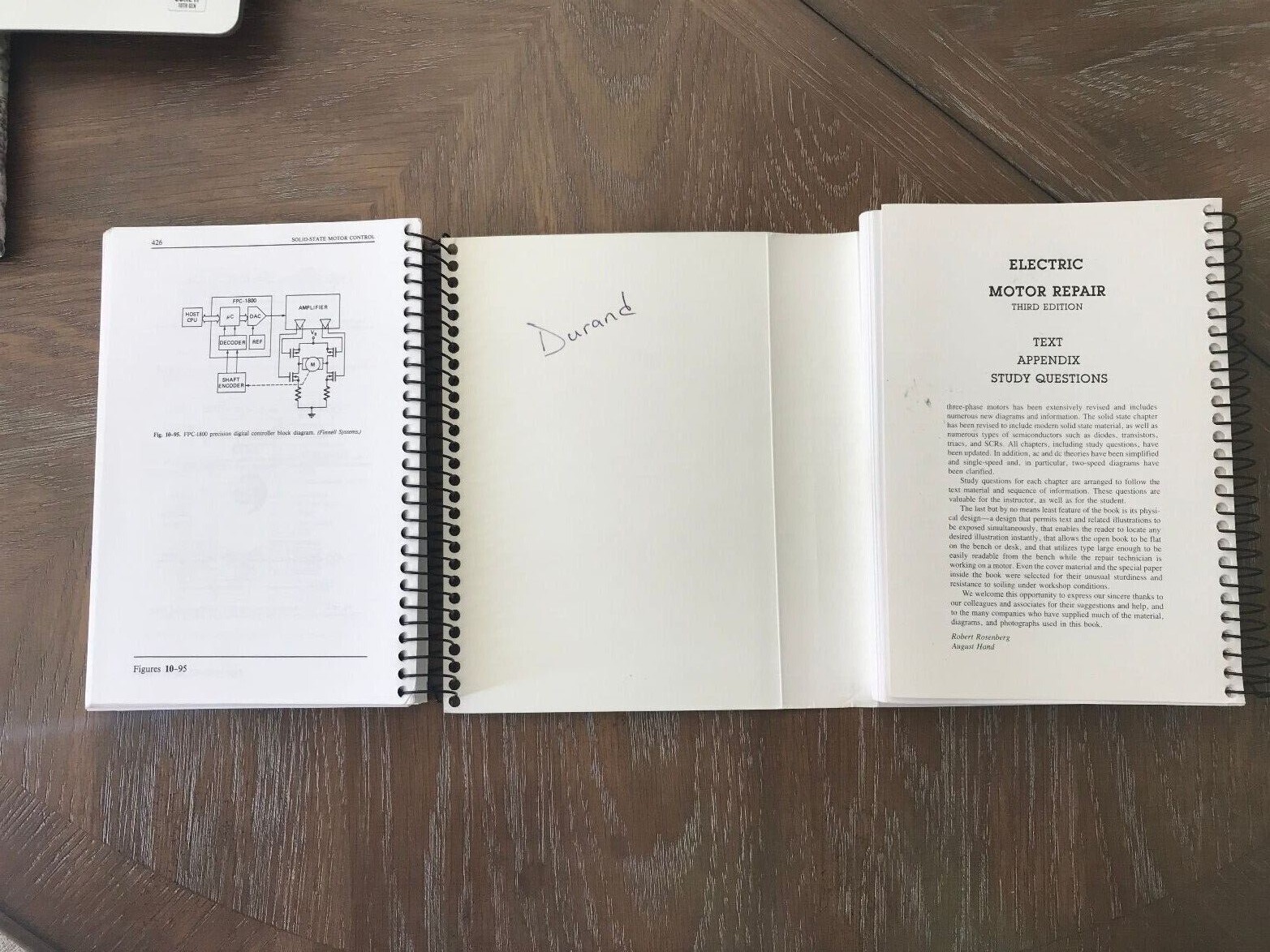 Electric Motor Repair Third edition Robert Rosenberg August Hand eBay