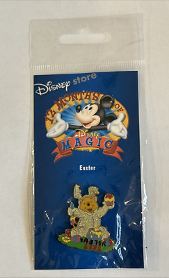 DISNEY STORE 12 MONTHS OF MAGIC WINNIE THE POOH 2002 EASTER NEW IN PACKAGE