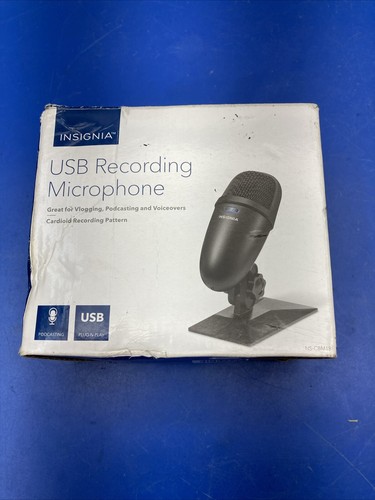 Insignia USB Recording Microphone NS-CBM19 - 第 1/9 張圖片