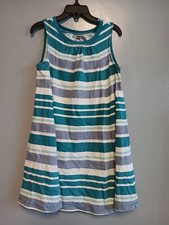Tea Collection, Girls size 6, striped dress, 100 cotton knit, lightweight