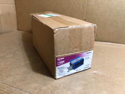 Carlon B121ADJH Single Gang Horizontal Adjust a Box Outlet Box - Pack of 12