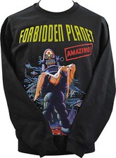 FORBIDDEN PLANET SWEATSHIRT ROBBY ROBOT ANNE FRANCIS VINTAGE RETRO SCI FI S-7XL