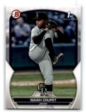 2023 Bowman 1st Isaiah Coupet #BD-37 Rockies