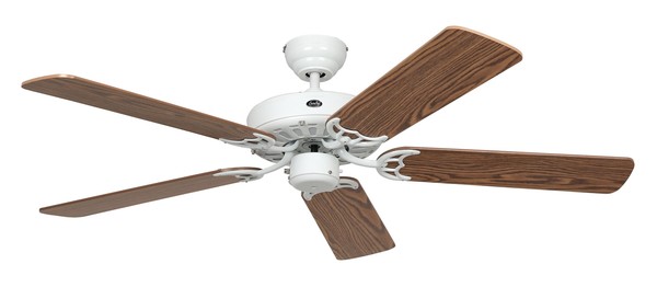 Deckenventilator Winterbetrieb Classic Royal Weiß Wildeiche Decken LüFter 132 Cm-image