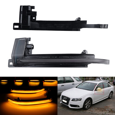 2x LED blinker Spiegelblinker für Audi A4/S4 B8 A5/S5 8T3 A8 4E 09/2007-05/2009
