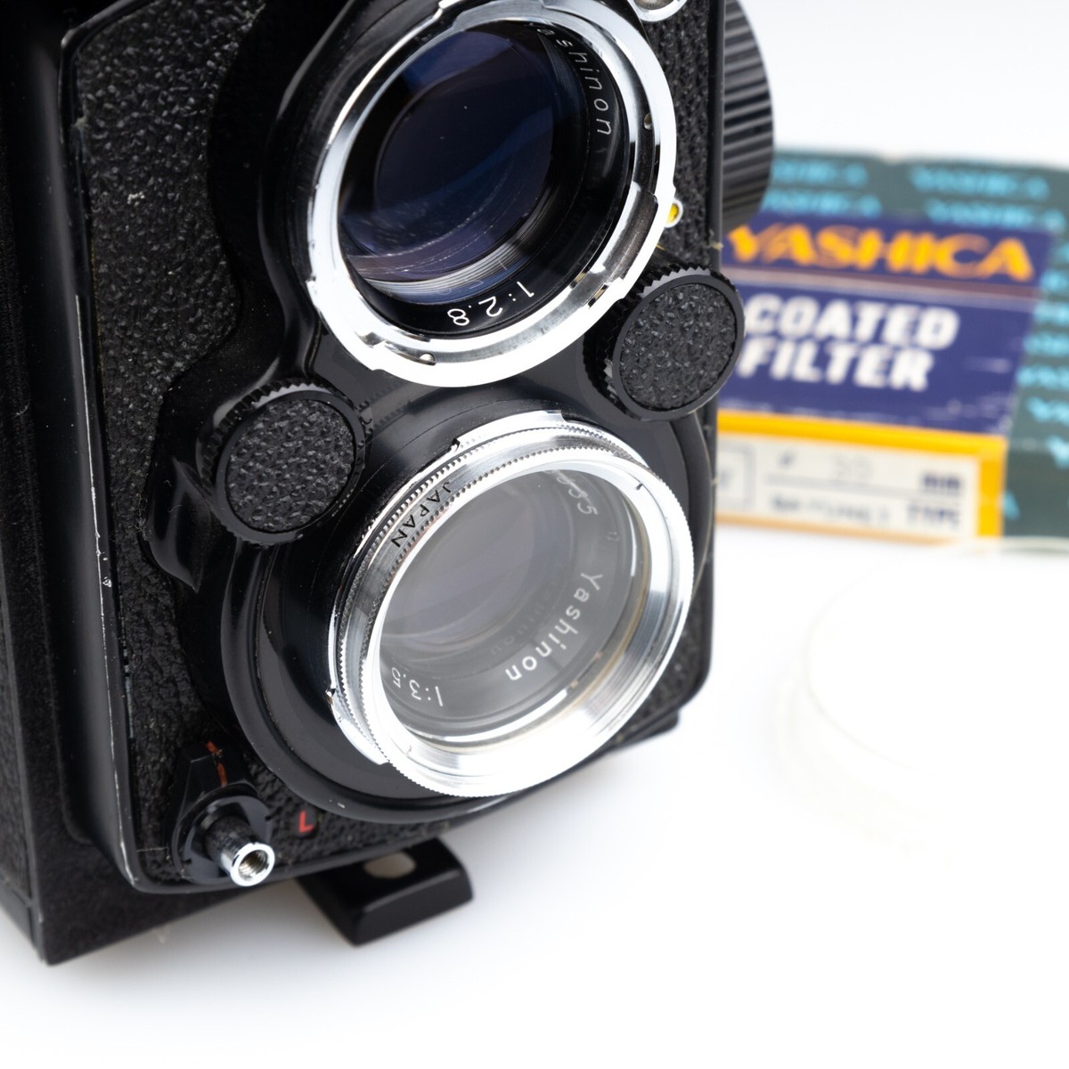 TOP* Yashica Bay I 1 R1 Red 30mm Lens Filter D C MAT-124 G TLR 635 12 Camera