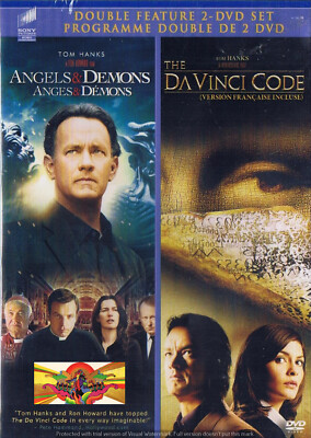 2 MOVIES - Angels & Demons/ The DaVinci Code (DVD 2012) (Bilingual
