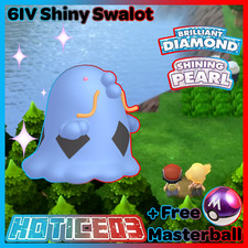 6IV Shiny Swalot Pokemon Brilliant Diamond Shining Pearl