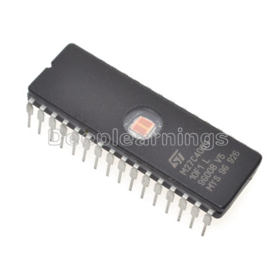 10PCS M27C4001-10F1 ST Microelectronics - EPROM 4Mbit 100ns 32CDIP - Ricondizionate Dal Venditore