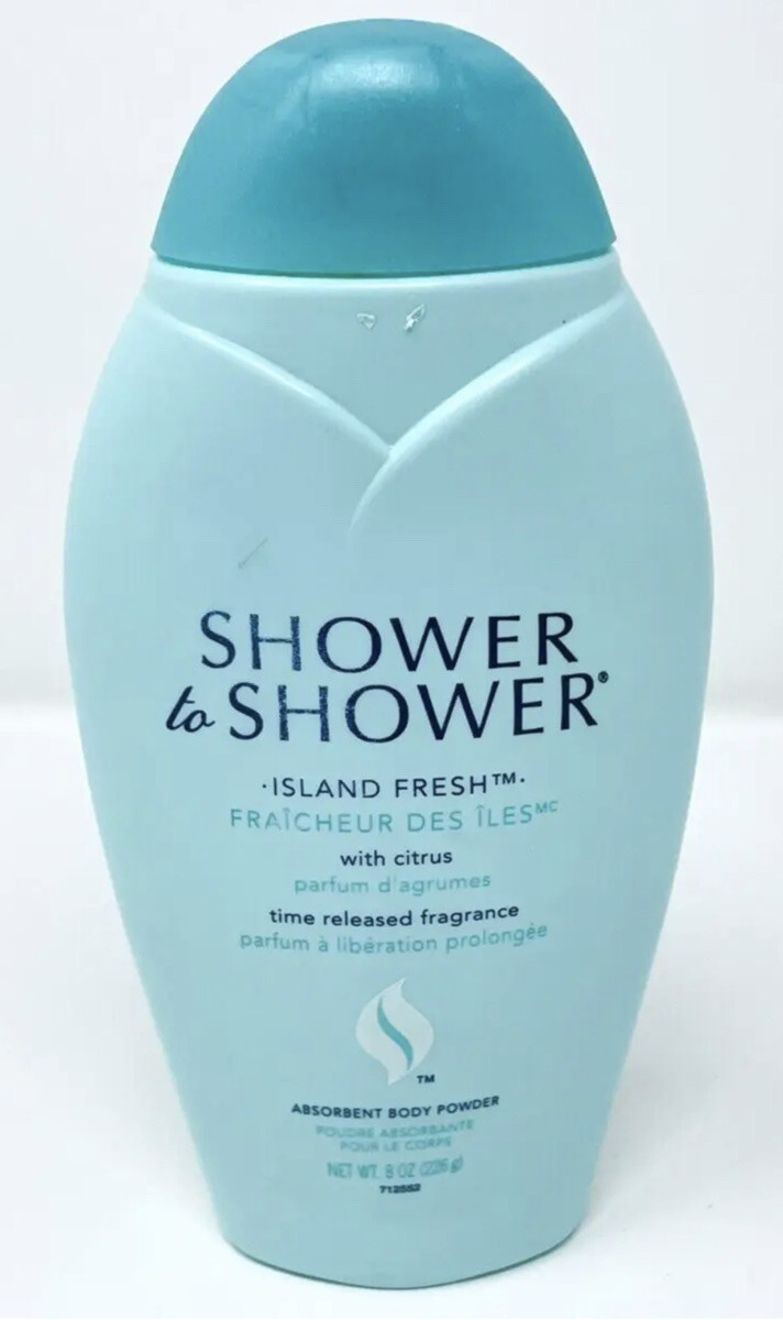 Vintage Shower to Shower Island Fresh Body Powder Johnson Original Formula eBay