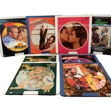Lot of 8 CED VideoDiscs Movies Music Vintage RCA SelectaVision 8 Films