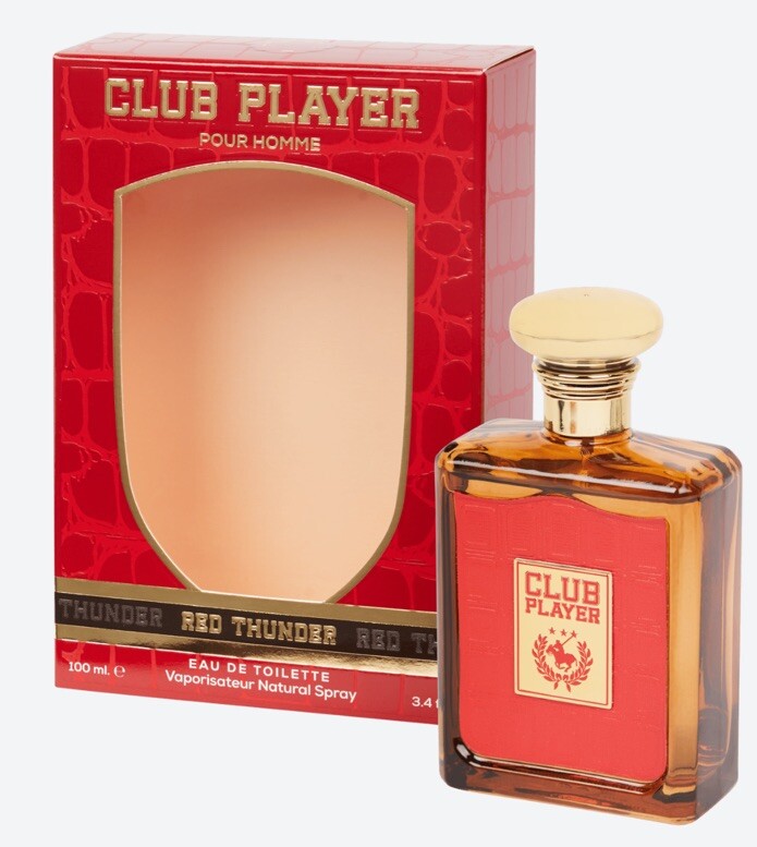 Parfum Club Player Red Thunder pour booster votre charisme en soirée festive