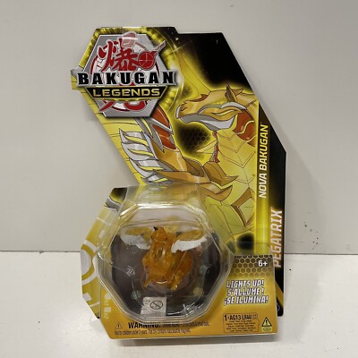 Bakugan Legends Aurelos Nova Pegatrix Gold Light Up Figure - Brand New  HTF