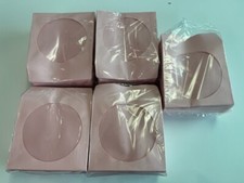 500 NEW PINK PAPER CD DVD SLEEVE W/WINDOW  FLAP PSP50 PINK,FREE SHIP