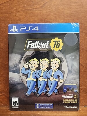 Fallout 76 with Steelbook and Controller Skin (PS4) Fast