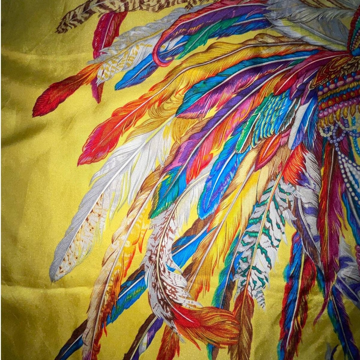 GUCCI Carnival Headdress 100% Silk Scarf | eBay