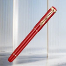 2025 Jinhao 025 Metal Fountain Pen New Year Snake EF/F 0.38mm/0.5mm Ink Pen GiDq