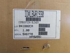 Hayward Combustion Blower H-Series Low Nox (IDXLBWR1930)