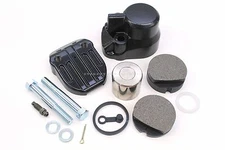 Complete Front Brake Caliper Kit Assembly CB 350 360 400 450 500 550 #H167