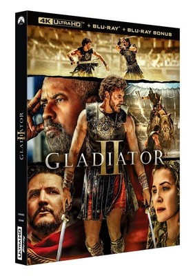 DVD - GLADIATOR II - COMBO UHD 4K + BD - Ridley Scott