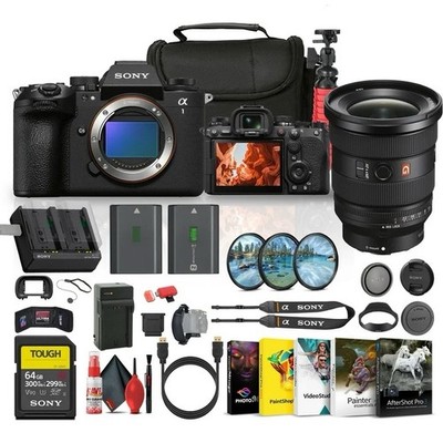 Sony Alpha 1 Full Frame Mirrorless Camera Bundle w/ Lens & Accessories