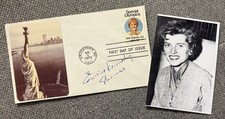 EUNICE KENNEDY SHRIVER AUTOGRAPHED SPECIAL OLYMPICS 1979 First Day of Issue FDC