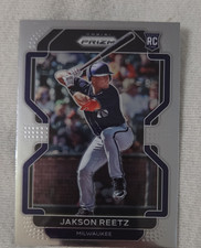 Panini 2022 Prizm Rookie Jakson Reetz Milwaukee Brewers Baseball Card #59