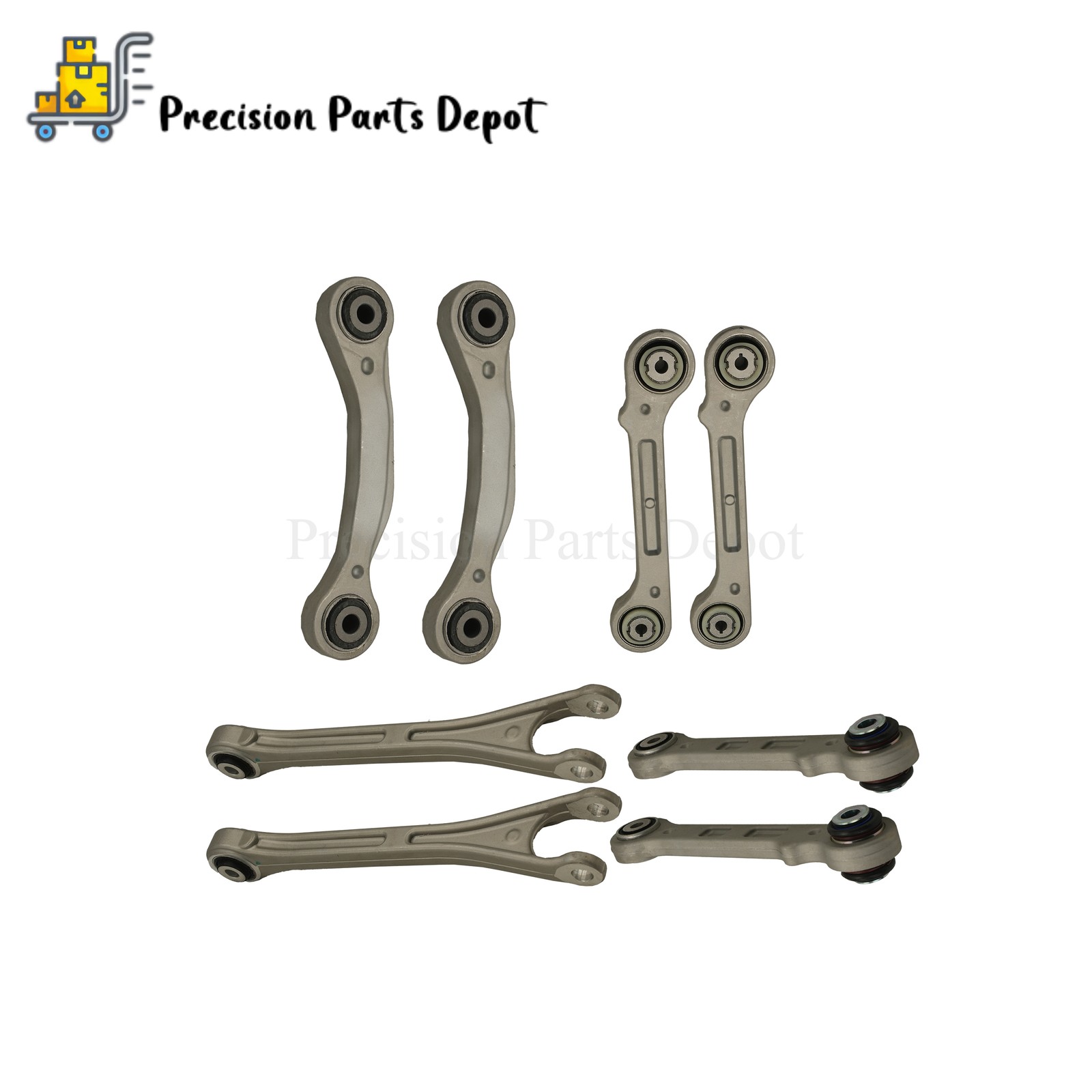 NEW 8PCS Fit 2017+ Maserati Levante Rear Suspension Control Arm Kit US